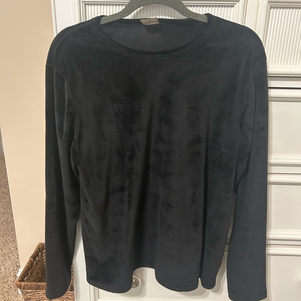 Black Long Sleeve Top and pants